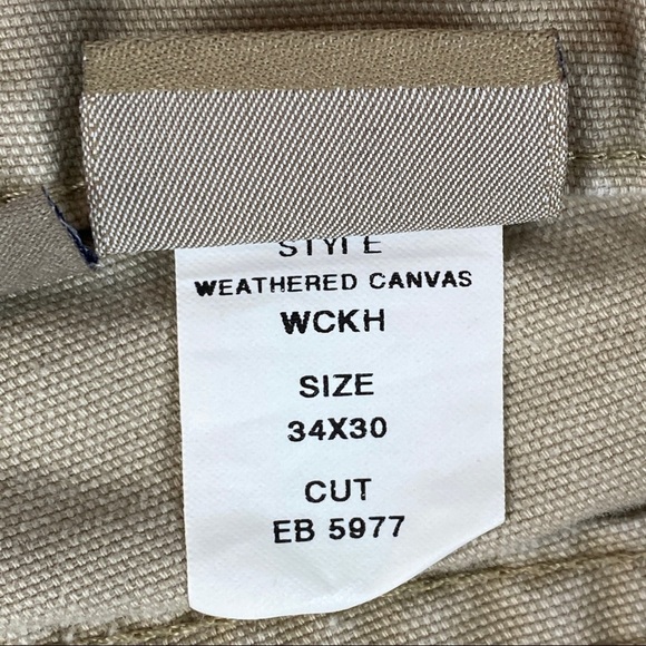 Bills Khakis Classic Fit Weathered Canvas Pants 100% Cotton - Picture 5 of 12